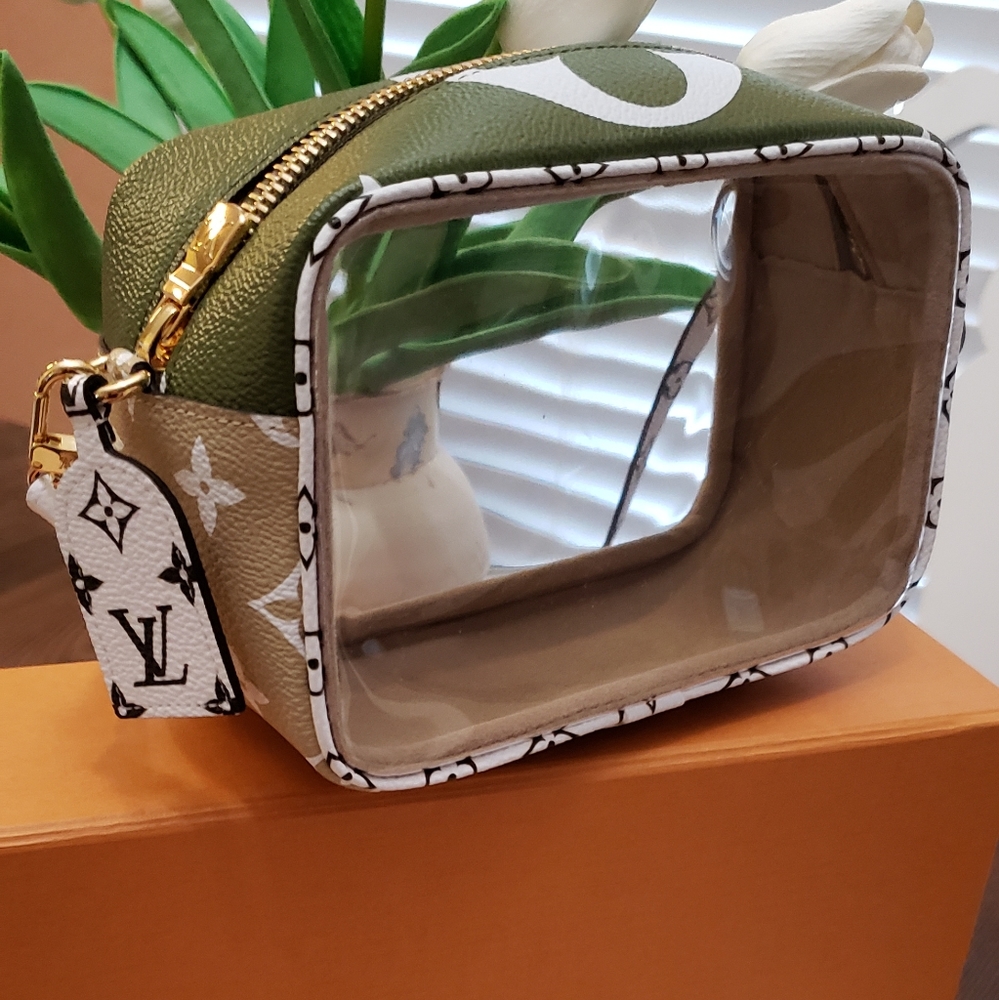 Louis Vuitton Giant Khaki Beach Pouch